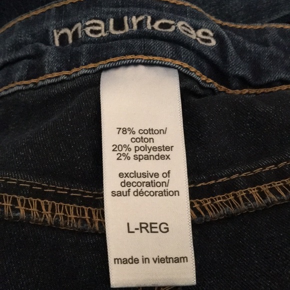 Maurice’s skinny jeans, size L-REG - Picture 4 of 4